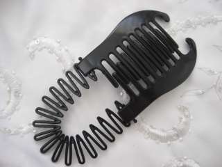   clip claw comb pin snap barrette goody hairpiece thick fine  