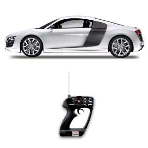  Maisto Audi R8 V10 Scale 110   Silver Toys & Games