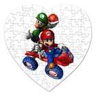 Carsons Collectibles Jigsaw Puzzle Heart of Super Mario and Luigi 