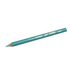Turquoise Colored Pencils. Thick 6.25MM Lead. Lyra Super Ferby. 12 Pcs 