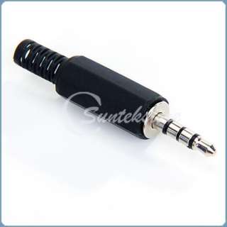 NEW 3.5mm 1/8 STEREO JACK PLUG AUDIO SOLDER CONNECTOR  