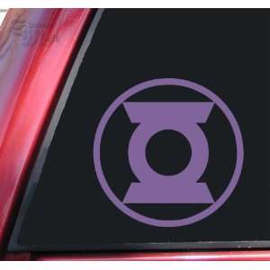  Green Lantern Symbol #2 Vinyl Decal Sticker   Lavender 