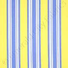 Michael Miller Whimsy Simply Striped Delft Blue Yellow Cotton Quilt 