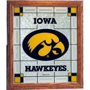  Iowa Hawkeyes 15 1/2 x 18 Wall Plaque