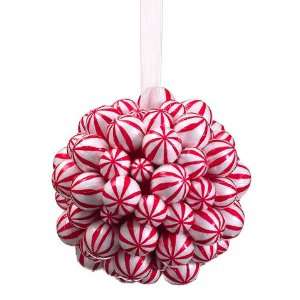  Peppermint Twist Mint Candy Christmas Ball Ornament 6 