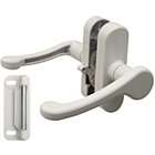   Hardware V1320 1 3/4 Inch Screen/Storm Door Lever Latch, White