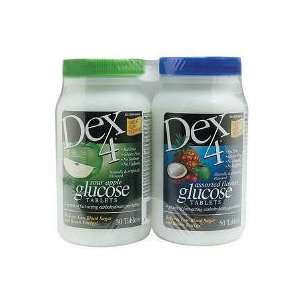  Dex 4 Glucose Tablets Combo, 2/50 ct. bottles Health 