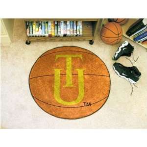 Tuskegee Golden Tigers NCAA Basketball Round Floor Mat (29)  
