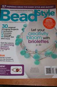 Bead Style Magazine May 2009 Stringing Projects Charms  