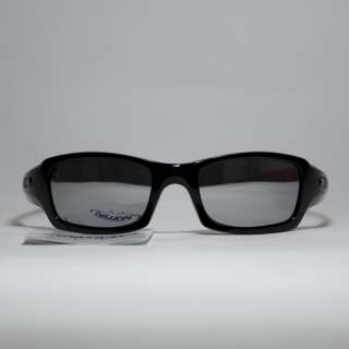   Polarized Black + Titanium Lenses For Oakley Fives Squared  