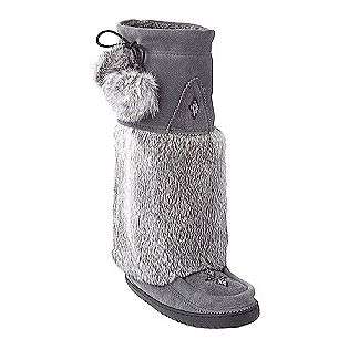     Charcoal Suede/Rabbit Fur  Manitobah Mukluks Shoes Mens Boots