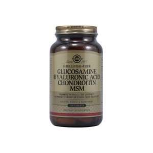 Solgar, Glucosamine Hyaluronic Acid Chondroitin MSM (Shellfish Free 