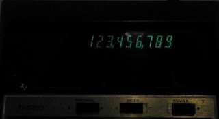 Texas Instruments TI 5200 Electronic Calculator & 220 V AC Adaptor 