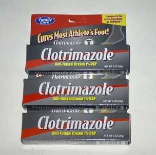 Clotrimazole Anti Fungal Cream Cures Athlete Foot  