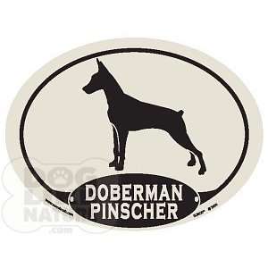  Doberman Pinscher Euro Decal