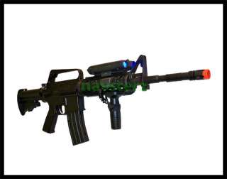   Lot Airsoft M16A4 RIS Rails Carbine Military Spring Rifle Gun  