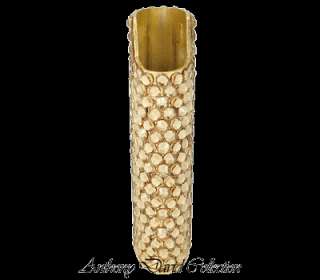Crystal Cigarette Lighter Case Holder with Swarovski Crystal   Gold 