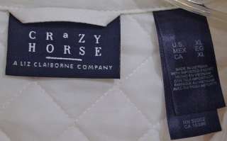 LIZ CLAIBORNE CRAZY HORSE LADIES JACKET / COAT XL NEW  