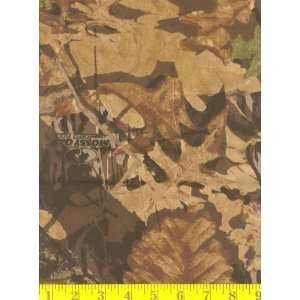  64 Wide Flannel Mossy Oak Forest Floor Fabric By The 