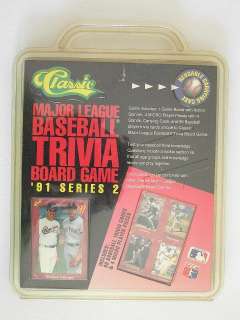 Classic Major League Baseball Trivia Board Game 1991 Se 050644475238 
