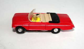   HO VIBRATOR SLOT CARS FORD CONVERTIBLE HARDTOP PICK UP TRUCK ALL RED