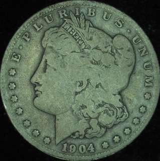 1904 S Good+ Morgan in Eagle Coin Holder    