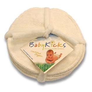 BabyKicks Nursing Pads   Fleece, Set of 3 