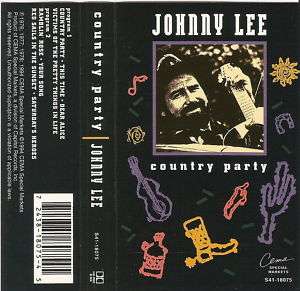 Country Party   Johnny Lee (Cassette 1994) in NM  