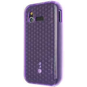  Celicious Purple Hydro Gel Cover Case for LG Arena KM900 