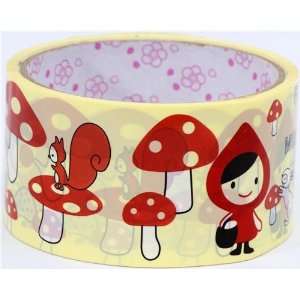  cute big Little Red Riding Hood Deco Tape toadstool Toys 