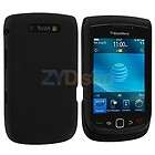 black hard skin case cover accessory for blackberry torch 9800