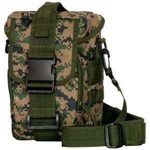  Digital Woodland Camouflage MOLLE Tactical Shoulder Bag 