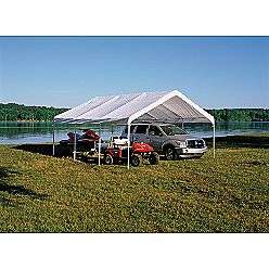   White  ShelterLogic Automotive Outdoor Shelter Storage & Shelters