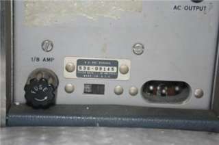 HP Hewlett Packard AC Voltmeter 400E  