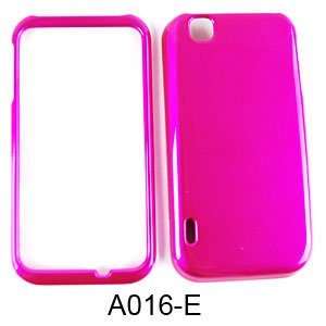   COVER CASE FOR LG MYTOUCH E739 HOT PINK Cell Phones & Accessories