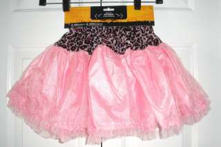   Halloween Party Dance Recital Petticoat Skirt Costume Pink Green Blue