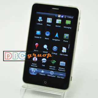   Capacitive Touch screen WIFI 3G cell phone Dual Sim TV Uncloked  