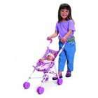 Small World Toys All About Baby   Umbrella Doll Stroller