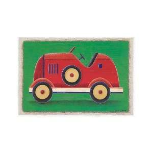  Poster   Red Racing Car   541140 Patio, Lawn & Garden