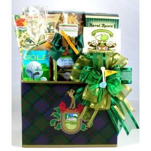 Fore You Deluxe Golf Gift Basket  Grocery & Gourmet 
