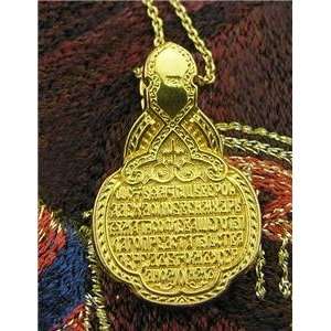   Gold Saint St Sophia & Daughters Russian Icon Medal Chain  Jewelry