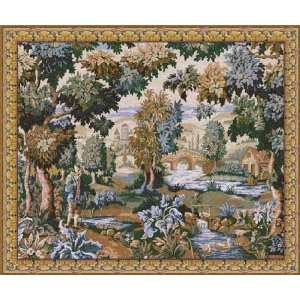  Paysage Flamand Moulin Wall Tapestry