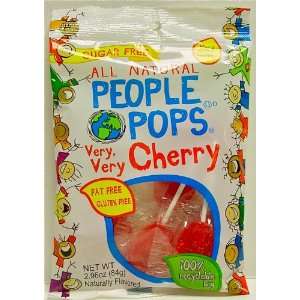  CHERRY People POPS (1 bag/6 pops) 2.96 Fat Free, Gluten 