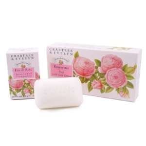  Crabtree & Evelyn   Rosewater 3 Soap Set Beauty