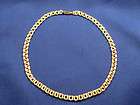 21 KARAT YELLOW GOLD NECKLACE 16 INCHES LONG INTRICATE DETAIL AND 