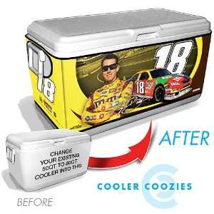 Cooler Coozies Kyle Busch #18 M&Ms Medium Cooler Cover  