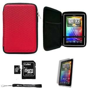  with Mesh Pocket for HTC Flyer 3G WiFi HotSpot GPS 5MP 16GB Android 