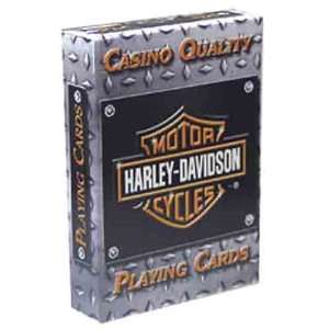 Harley Davidson Diamond Plate Playing Cards  Sports 