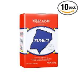 Taragui Yerba Mate Loose Leaf, 1000 Gram Packages (Pack of 10)  