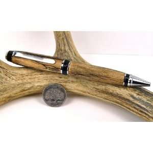 Spalted Maple Cigar Pen With a Chrome Finish Office 